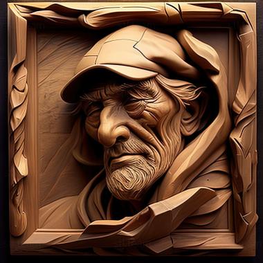 3D model Henry Inman American artist (STL)